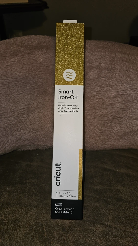Cricut Smart Iron On Glitter Gold
