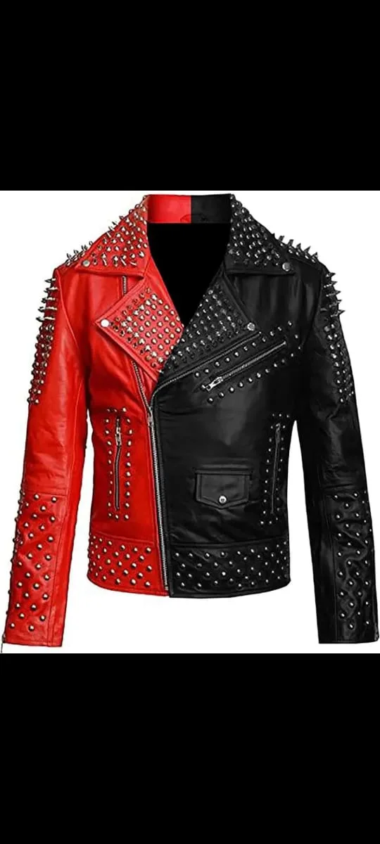 Studded Biker Jacket image indicator(8)