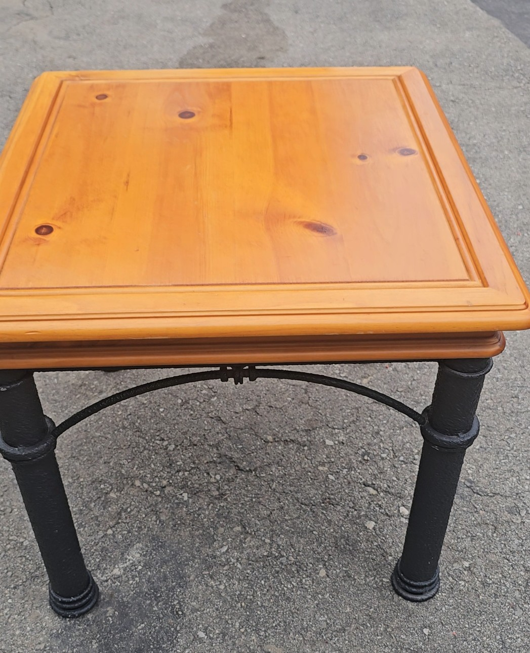 Small Wooden Side Table - photo 3