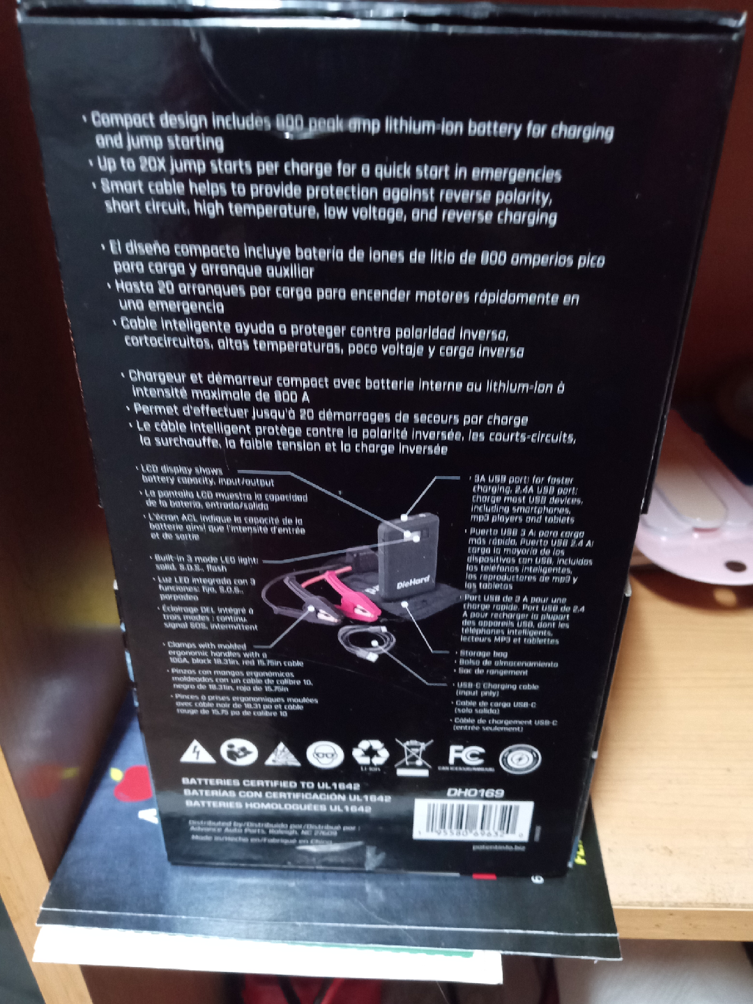 New"DieHard Power Pack Jump Starter - New in Box! - photo 3