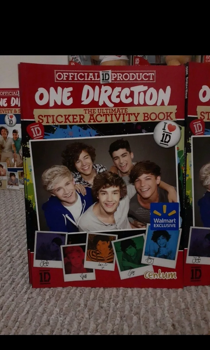 One Direction Activity & Sticker Book Lot image indicator(4)