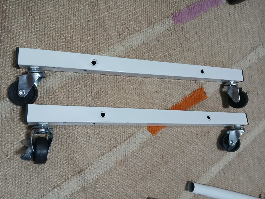 Laiensia White 2-tier Clothing Rack image indicator(7)