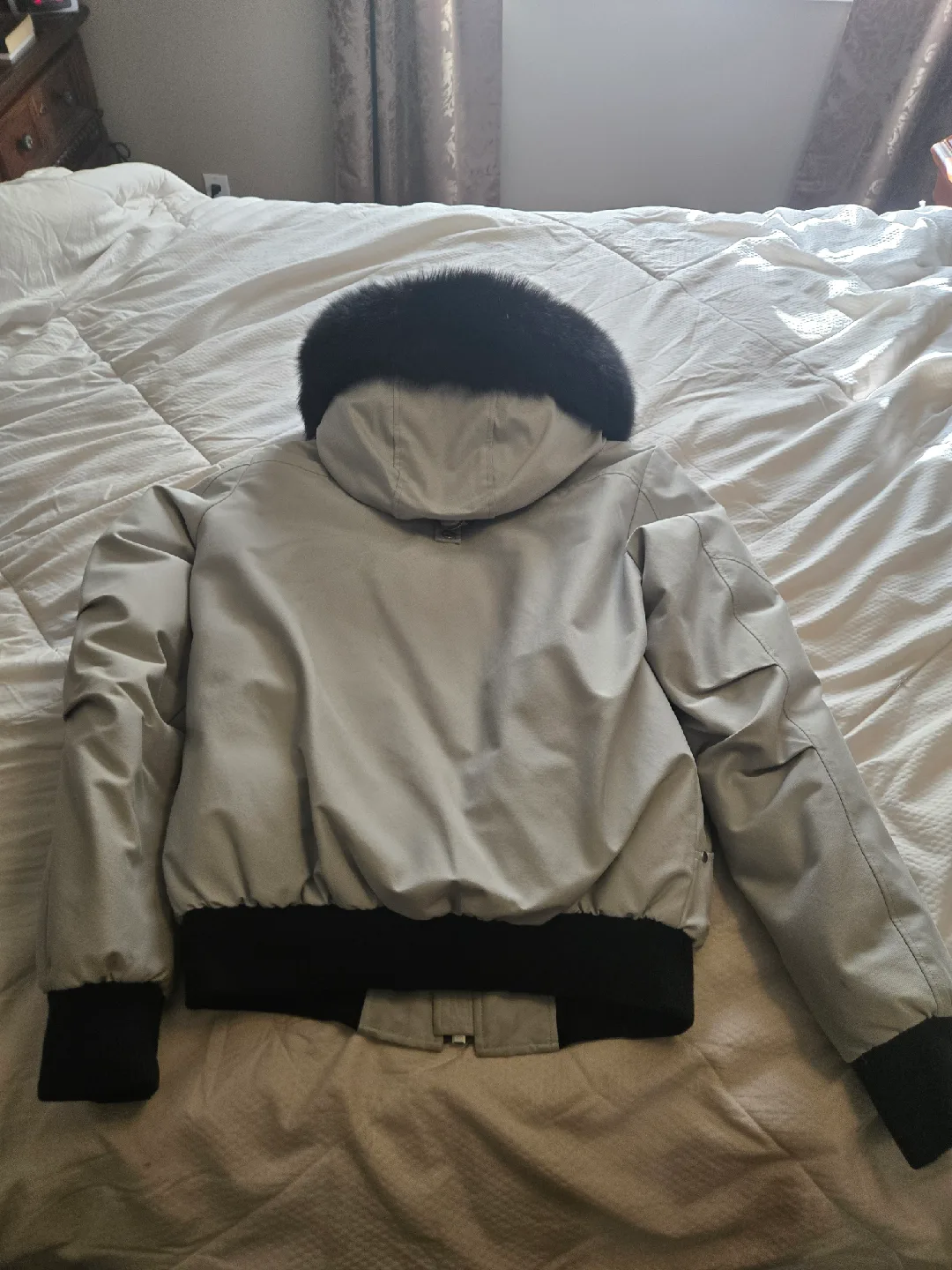 Moose Knuckles Bomber Jacket, Silver image indicator(2)