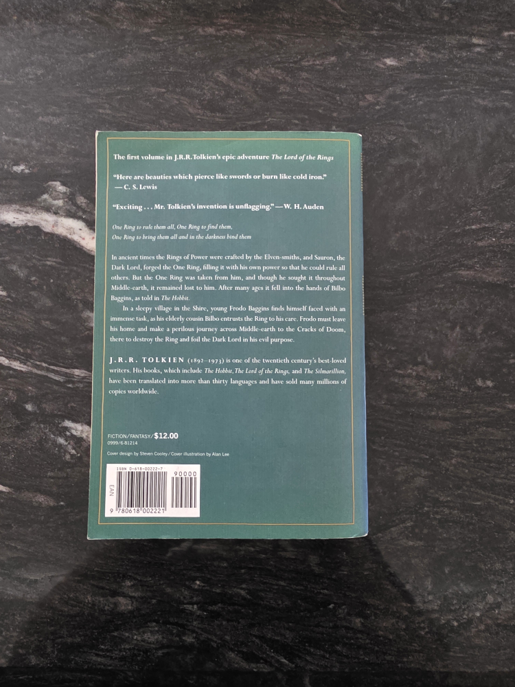 The Fellowship of the Ring by J.R.R. Tolkien - photo 2