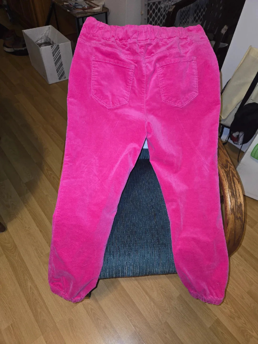 Tinseltown Pink Velvet Pants - Size M image indicator(2)