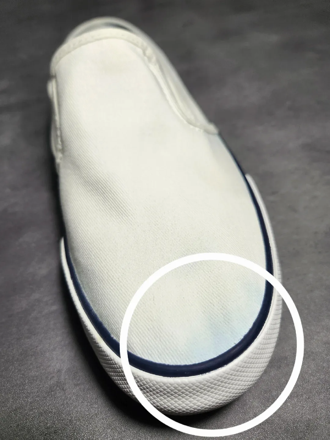 Sperry Top-Sider White Canvas Mules (Pls read description) image indicator(6)