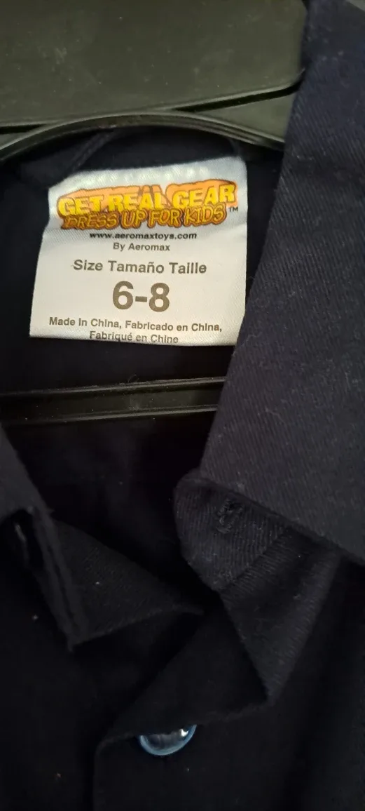 Aeromax Get Real Gear Police Costume (Size 6-8) image indicator(3)