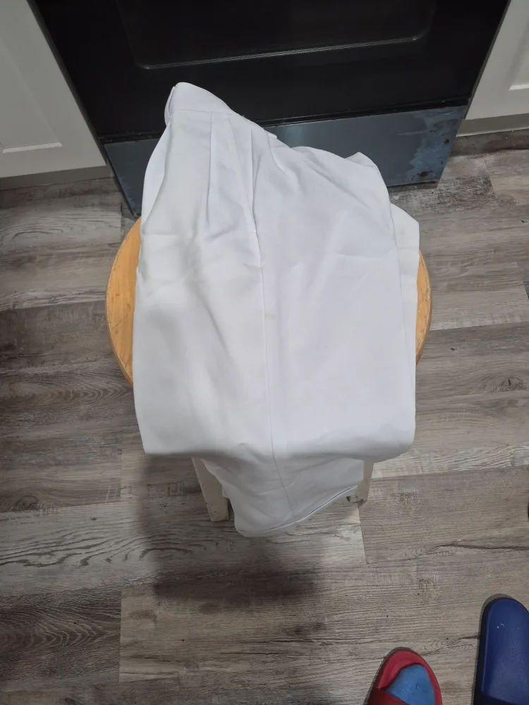 Hart Schaffner Marx White Pants image indicator(2)