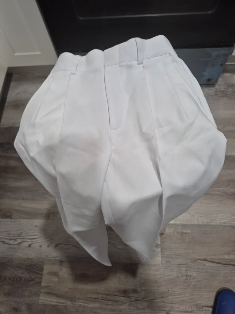 Hart Schaffner Marx White Pants image indicator(5)