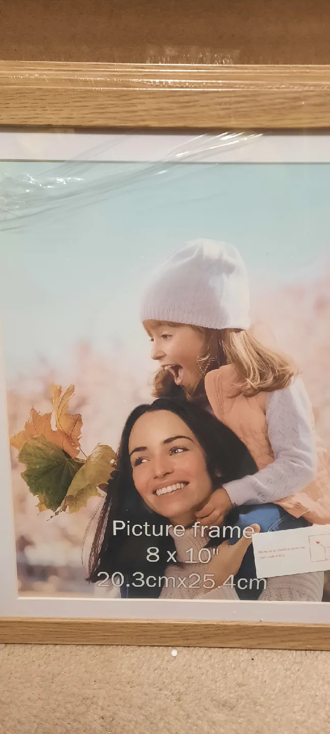 x15 New Picture Frame 8 x 10" - Oak coloured ❤️ image indicator(2)
