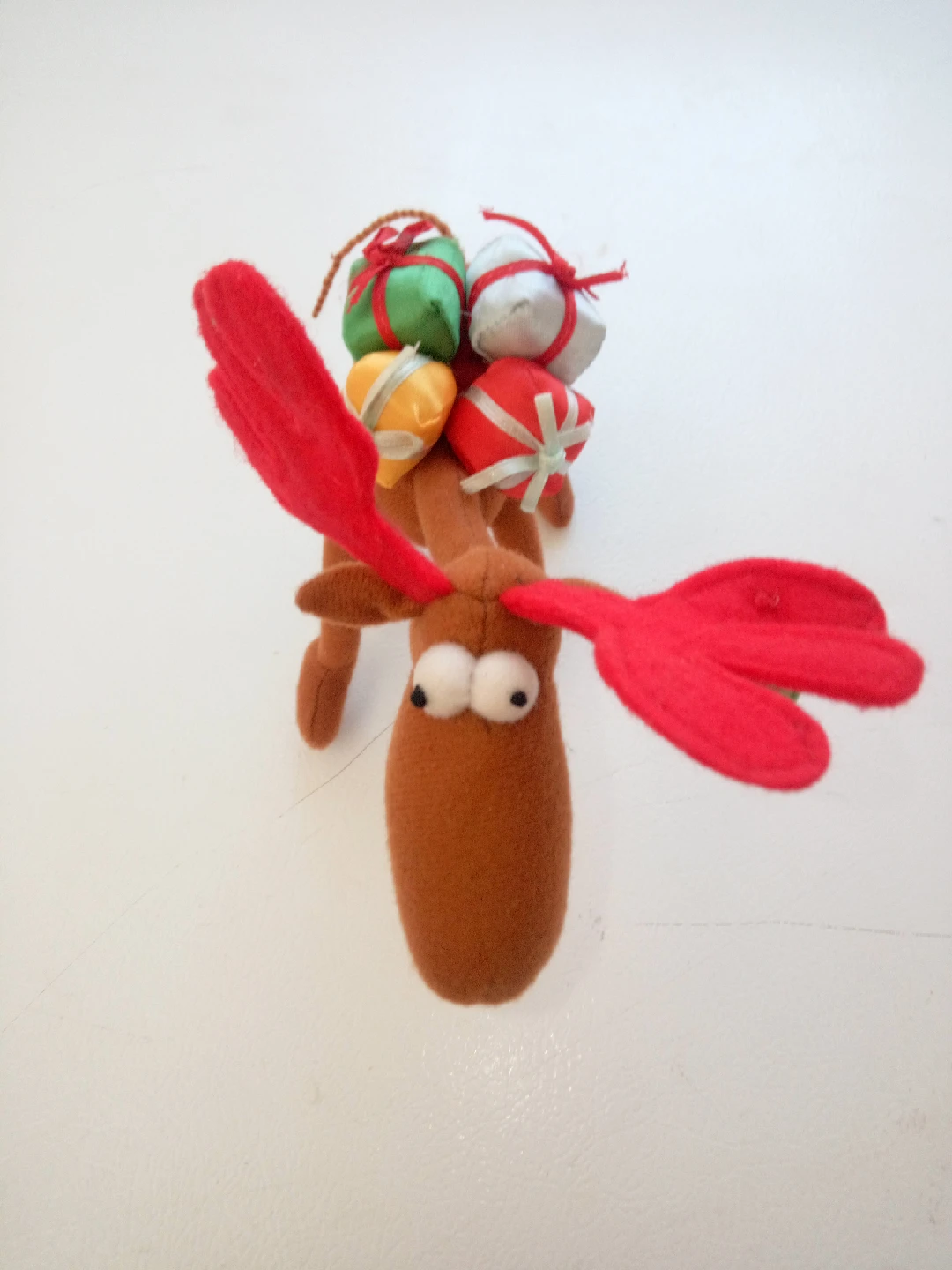 🥕Bendable Reindeer Plush Toy with Gifts - photo 2