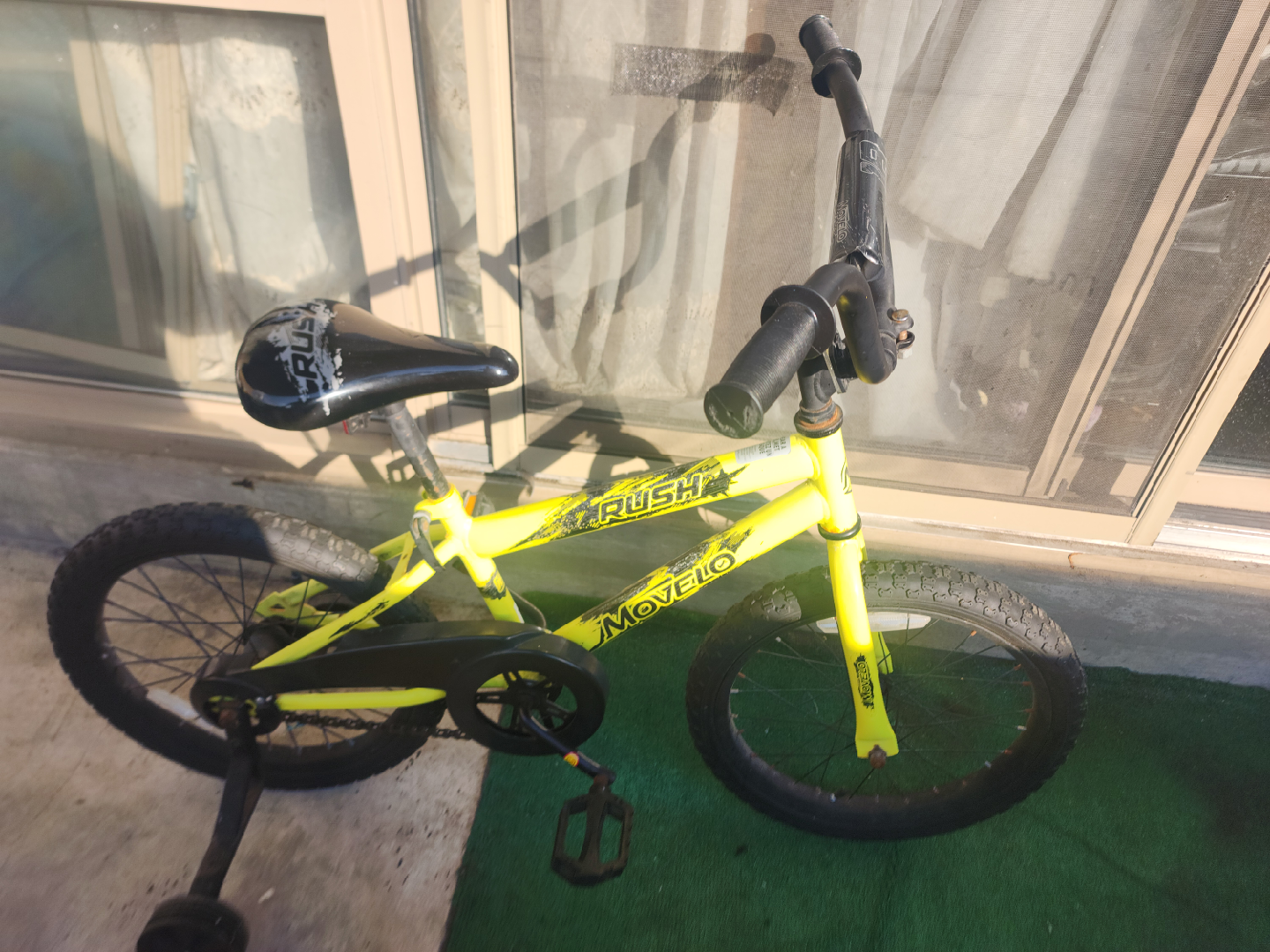 Rush Movelo Kids Bike - Yellow - photo 3