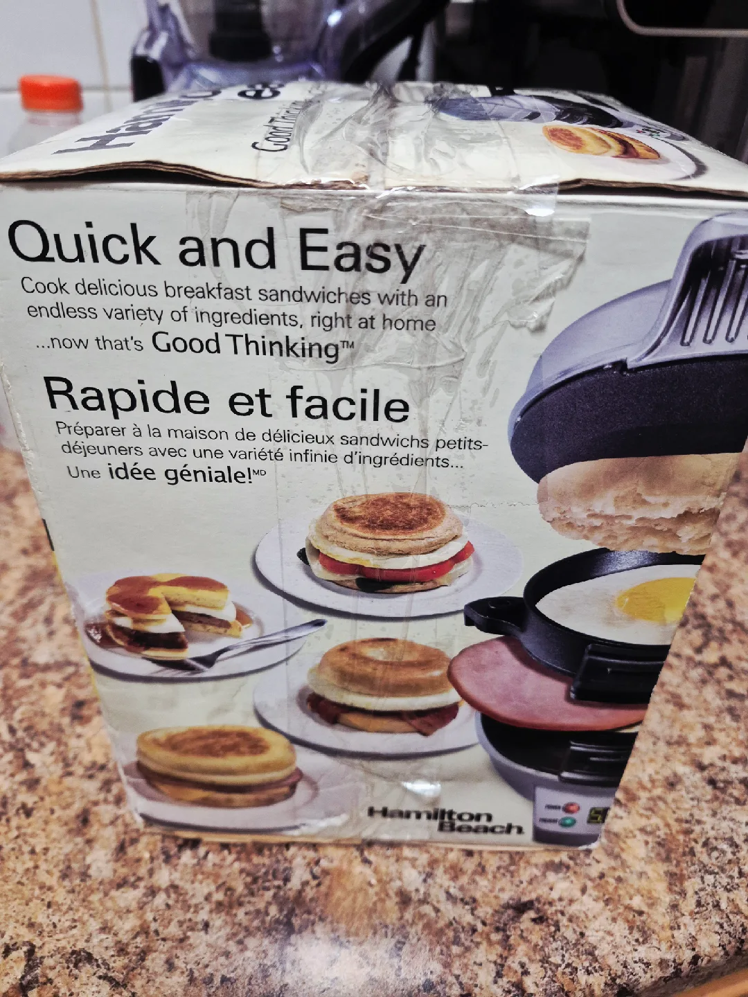 Hamilton Beach Breakfast Sandwich Maker w/ Timer  $10 image indicator(2)