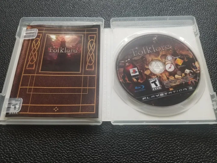 Ps3 FOLKLORE cib with manual Black Label PlayStation 3