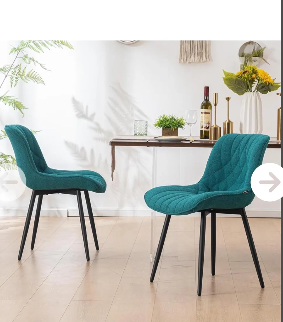 Teal Upholstered Dining Chair - New in Box! image indicator(2)