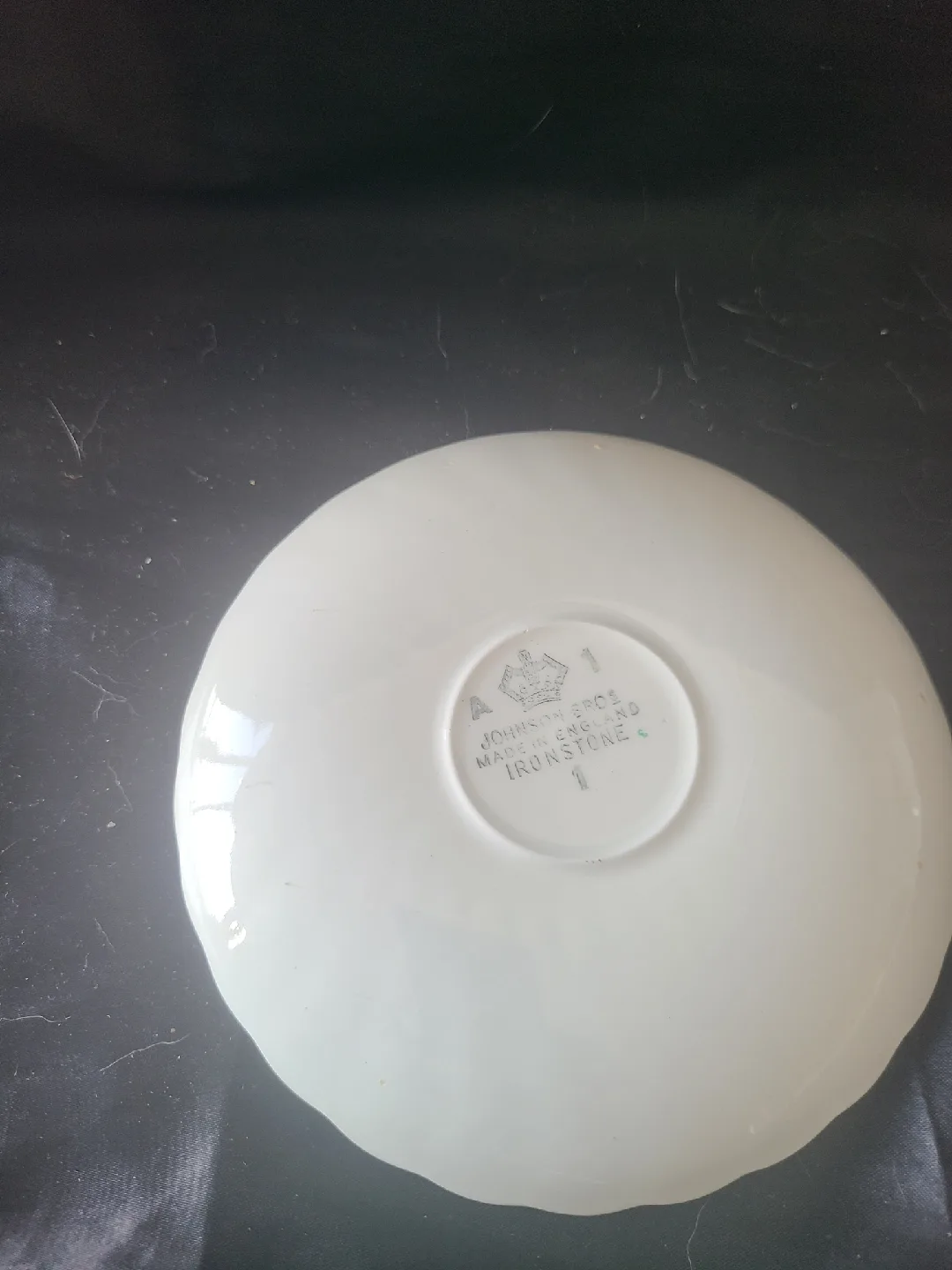 Johnson Bros Ironstone Tea Cup and Saucer image indicator(3)