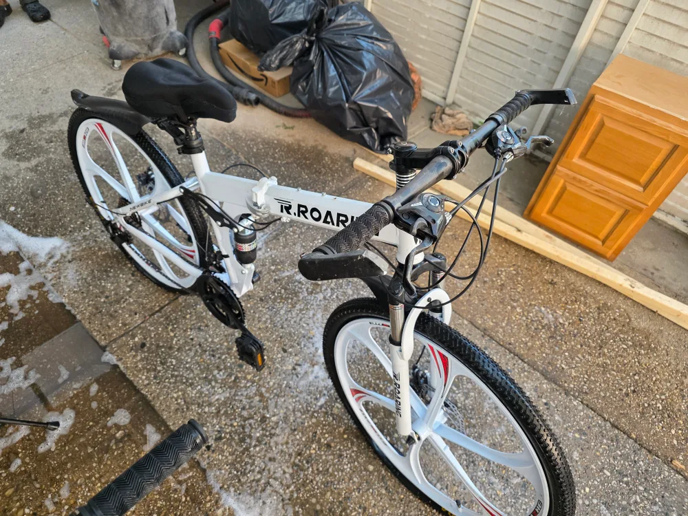 21 Speed R. ROARING Mountain Bicycle Folding image indicator(5)