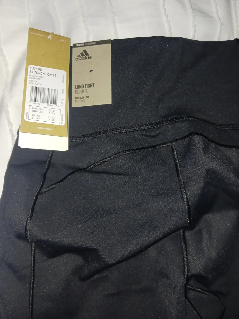 Adidas Leggings Youth  4/6 X-small - New with tags image indicator(3)