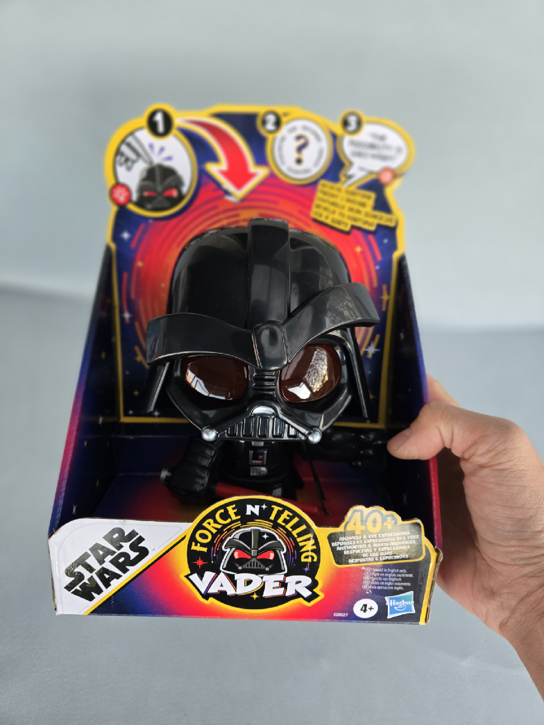 Star wars force n telling darth Vader Electronic toy