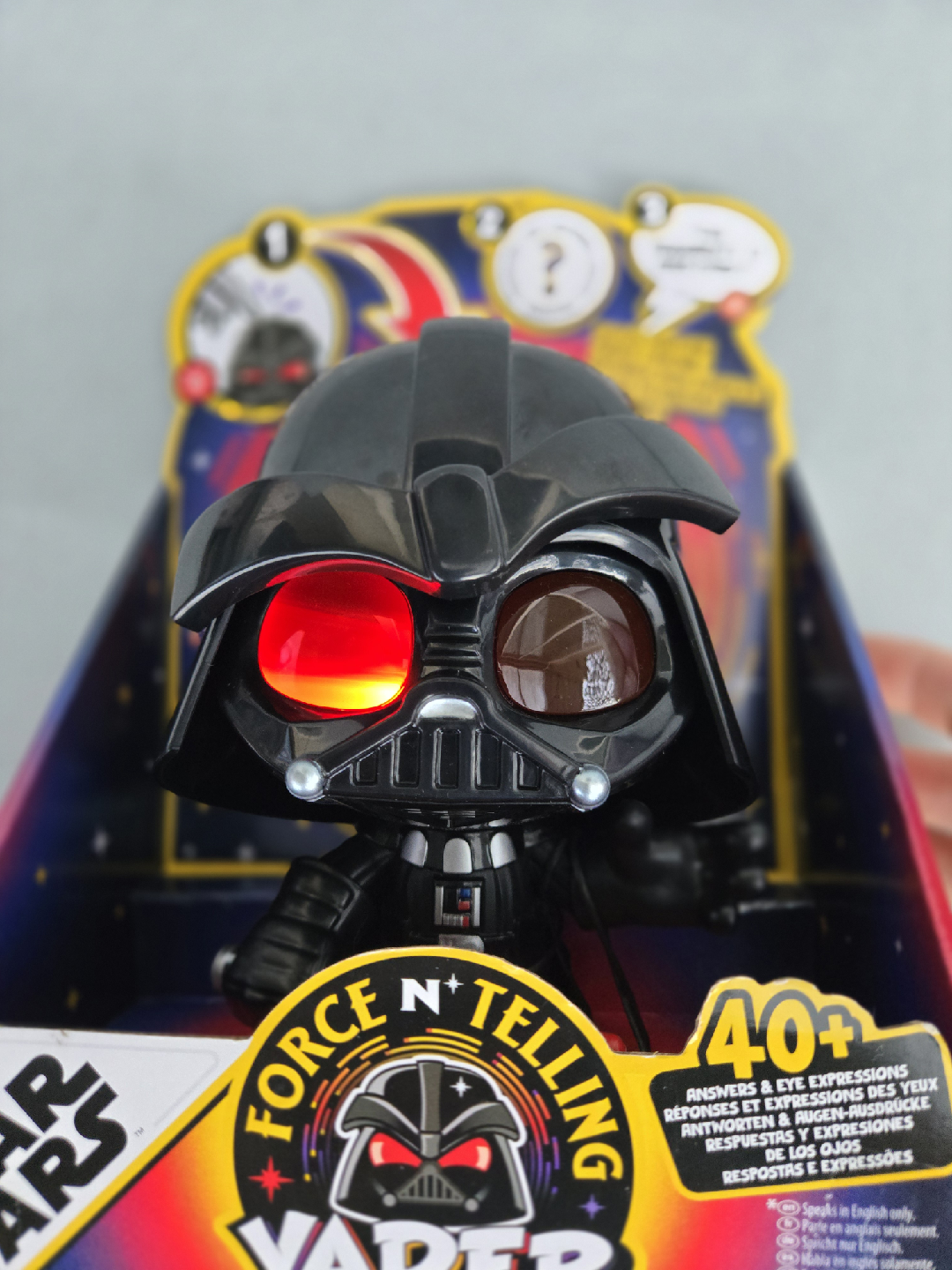 Star wars force n telling darth Vader Electronic toy - photo 2