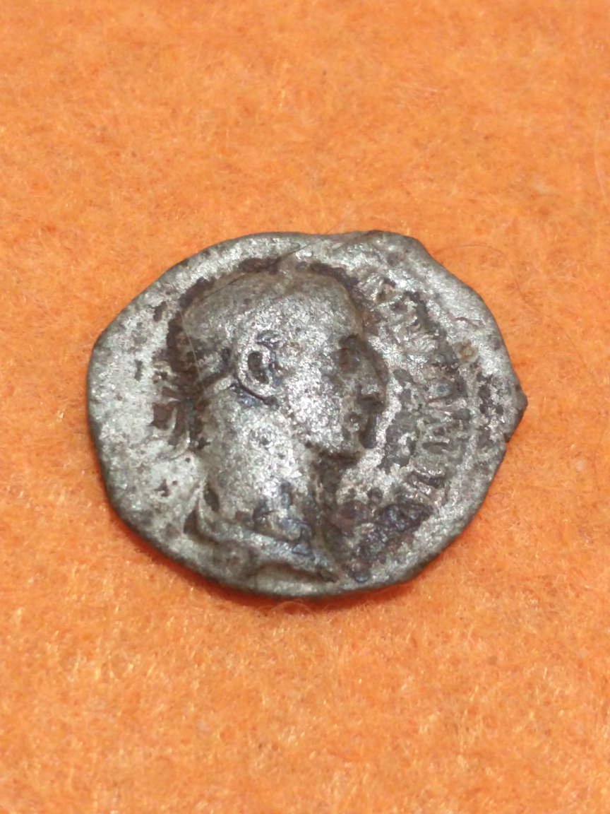 Lovely Ancient Roman silver denarius coin circa 3rd century