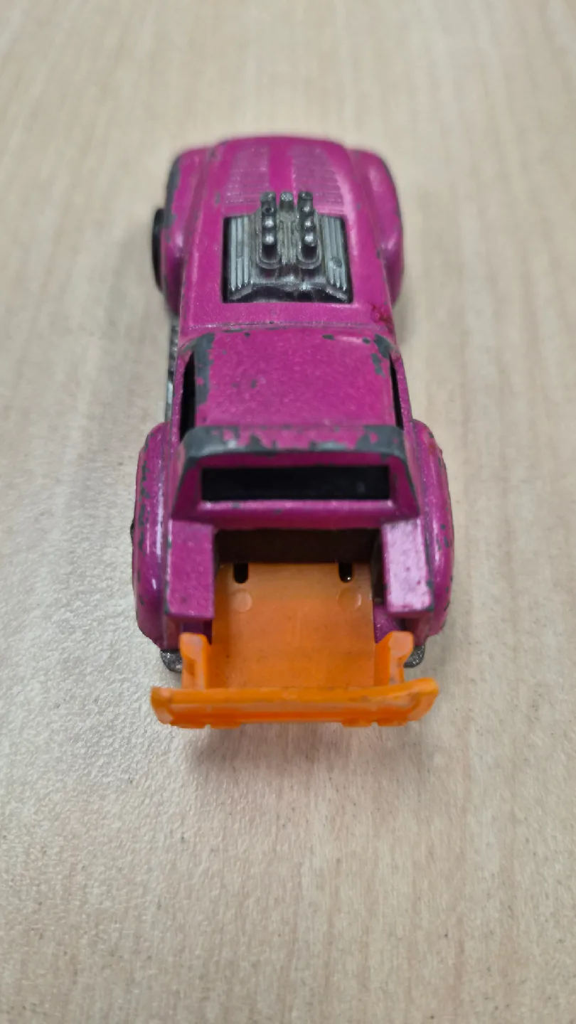 1970 Vintage Redline Hot Wheels "Short Order" Pink Truck image indicator(5)