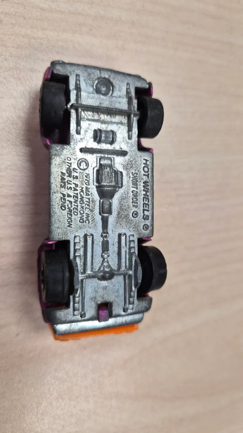 1970 Vintage Redline Hot Wheels "Short Order" Pink Truck image indicator(6)