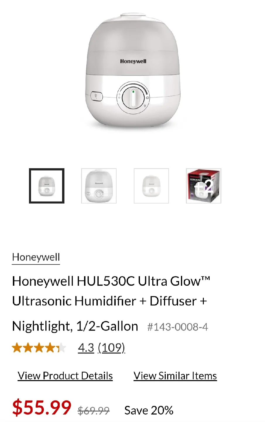 Honeywell Humidifier thumbnail