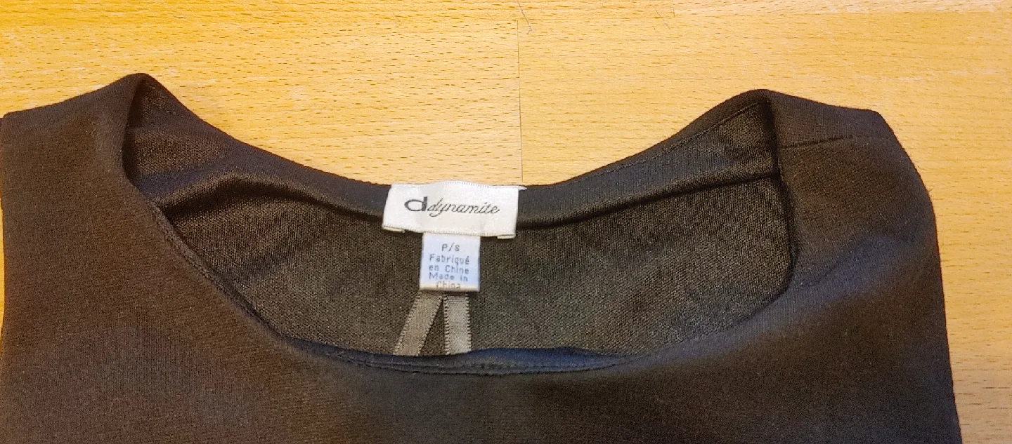 Little Black Dress with Zipper Detail image indicator(10)