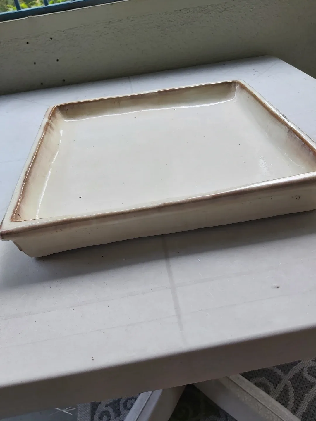 Ceramic Planter Tray