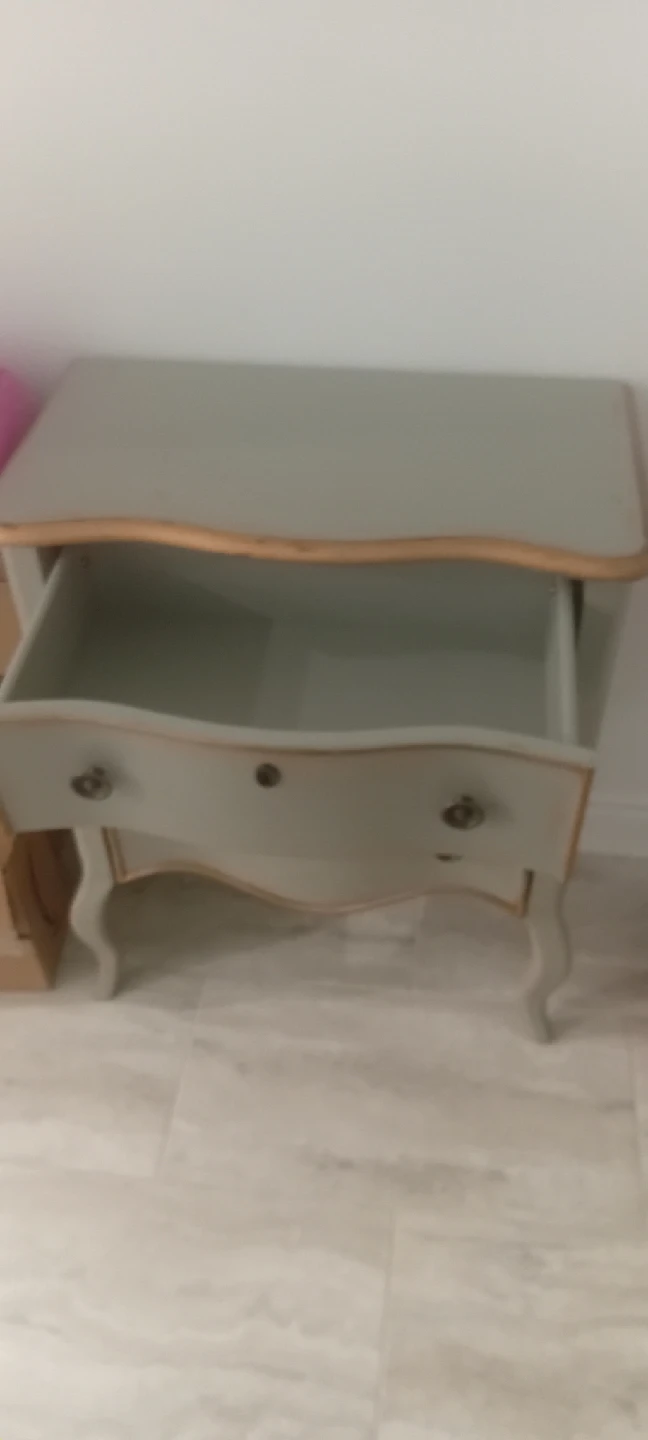 Grey 3-Drawer Chest - photo 2