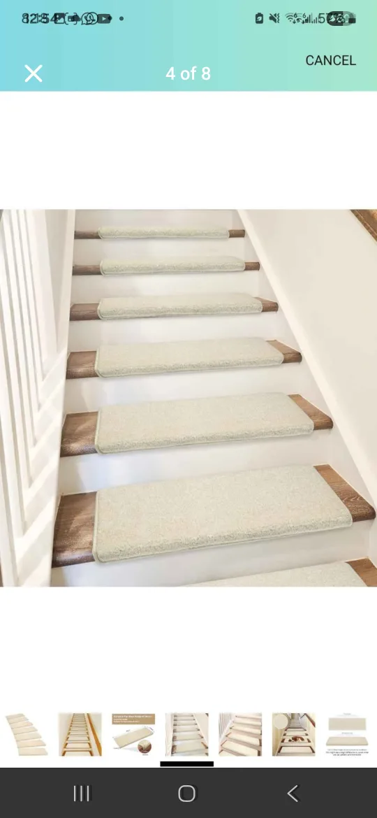 Beige Stair Treads - Set of 14 image indicator(4)