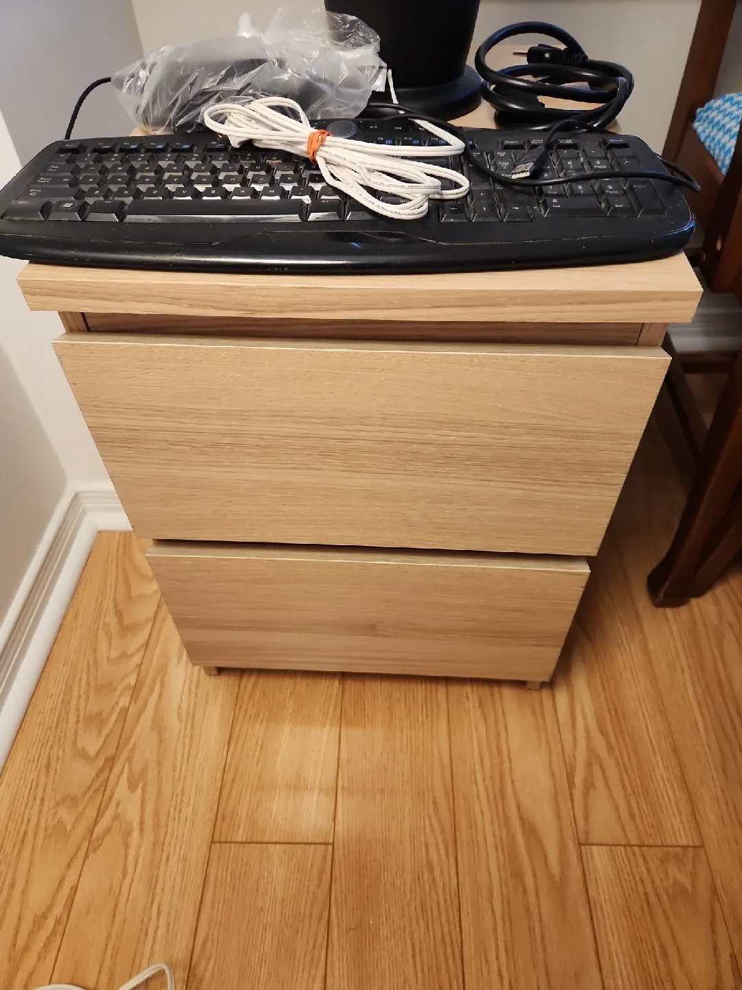 IKEA Malm 2-Drawer Nightstand thumbnail