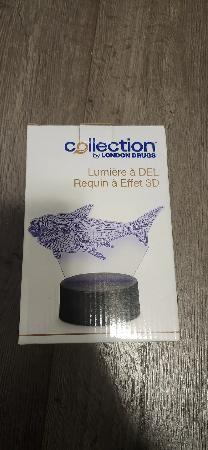 Collection by London Drugs 3D Shark Lamp