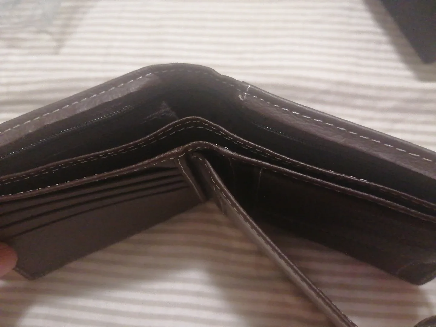 Black & Brown Leather Wallet image indicator(9)