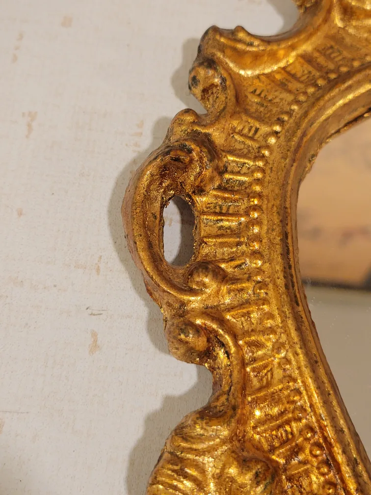 Vintage Gold Ornate Wall Mirror image indicator(4)