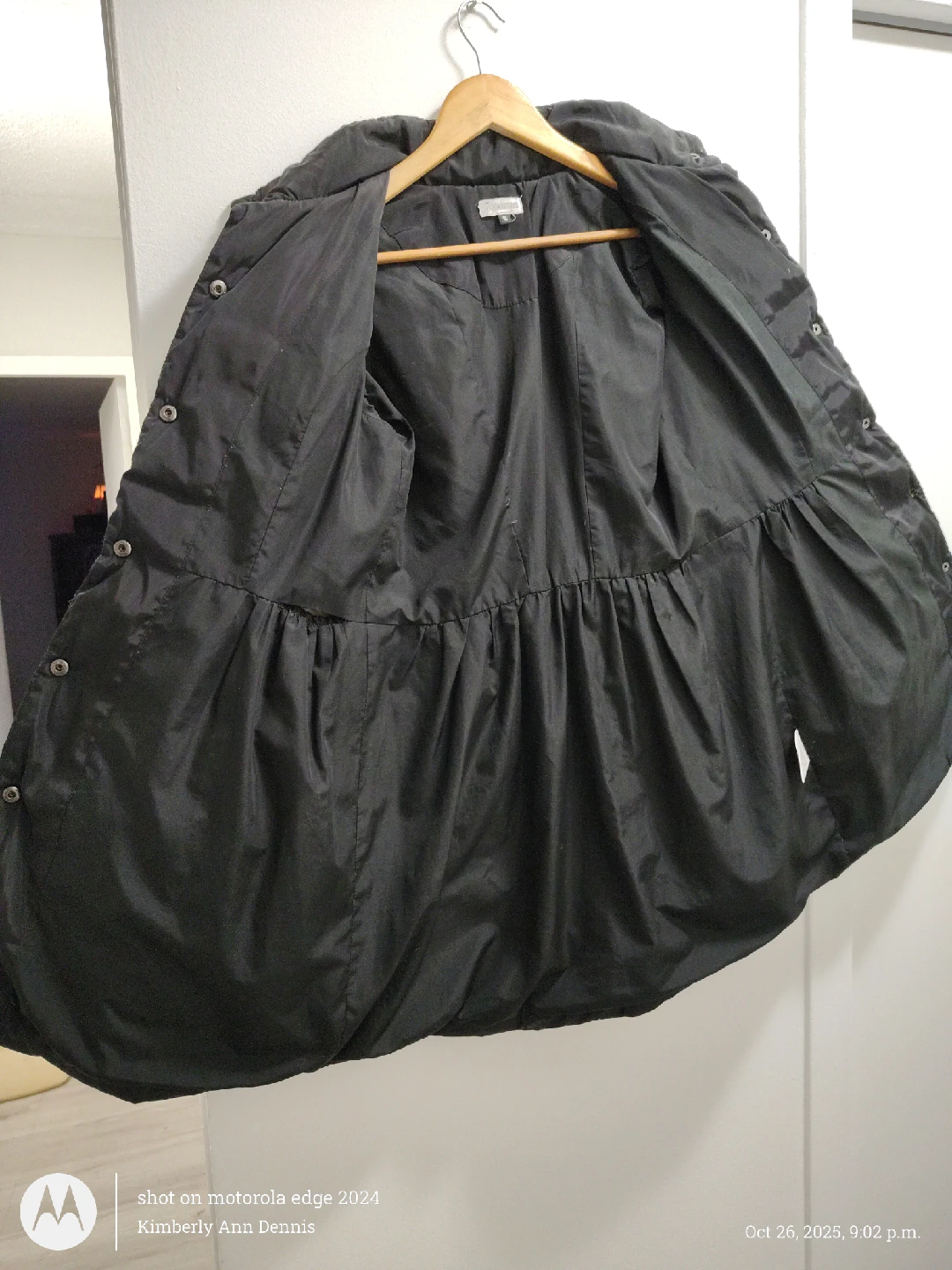 Tanghenye Black Puffer Coat - Size S - photo 4