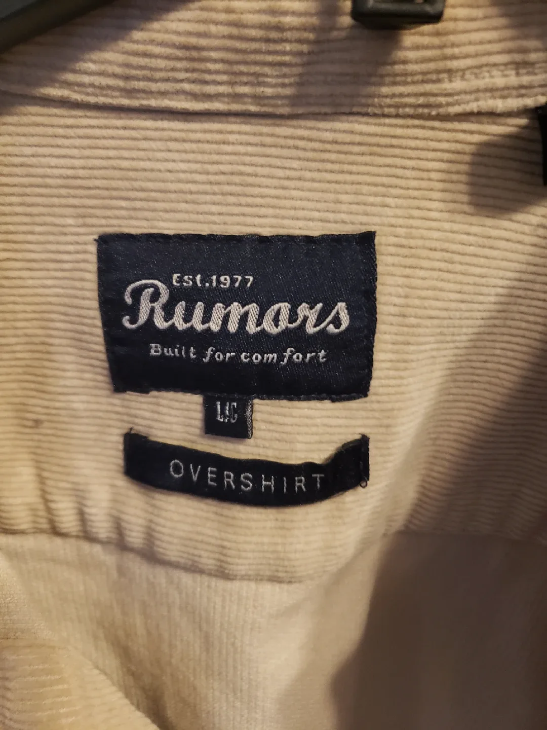 Rumors Overshirt - Size Large image indicator(2)