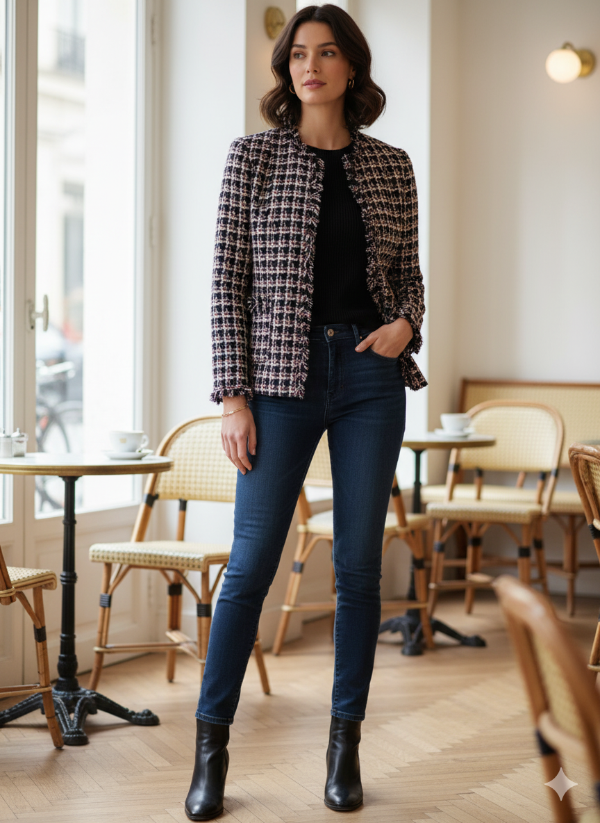 Reitmans Tweed Jacket - Size 9