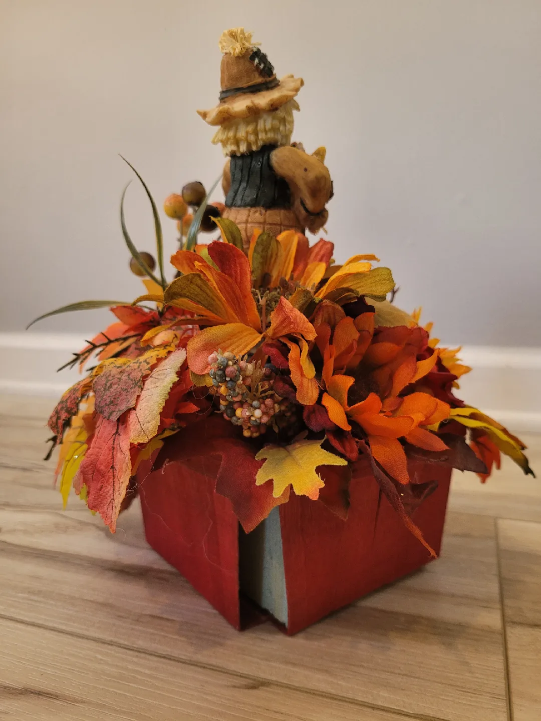 Fall Scarecrow Crafted Decoration Thanksgiving image indicator(7)