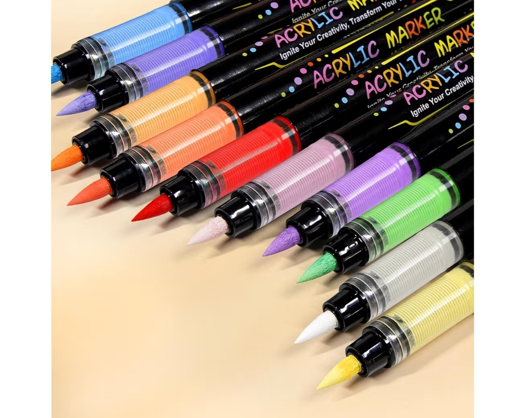 Acrylic Marker Pens Set