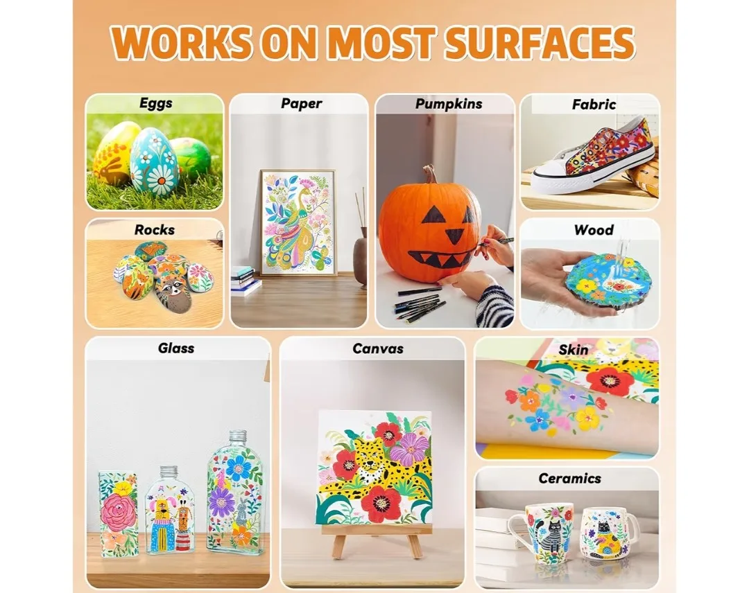 Acrylic Marker Pens Set image indicator(2)