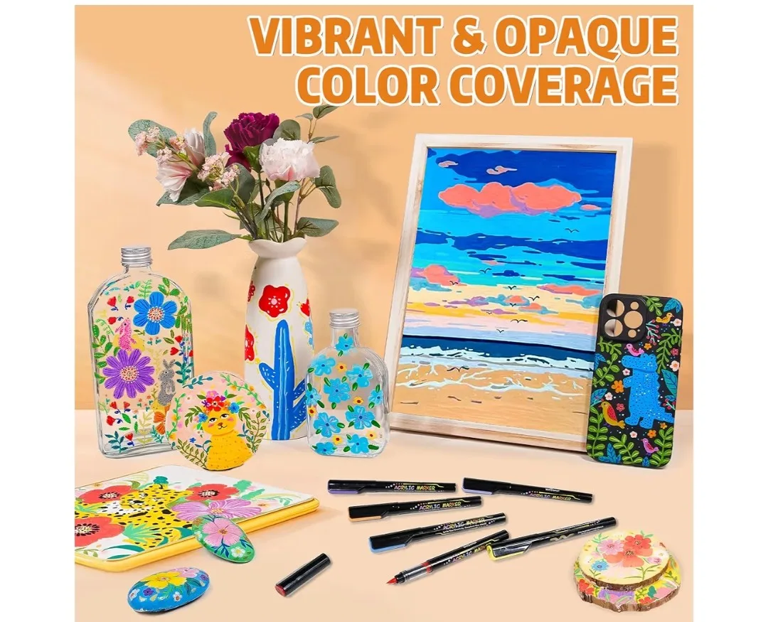 Acrylic Marker Pens Set image indicator(3)