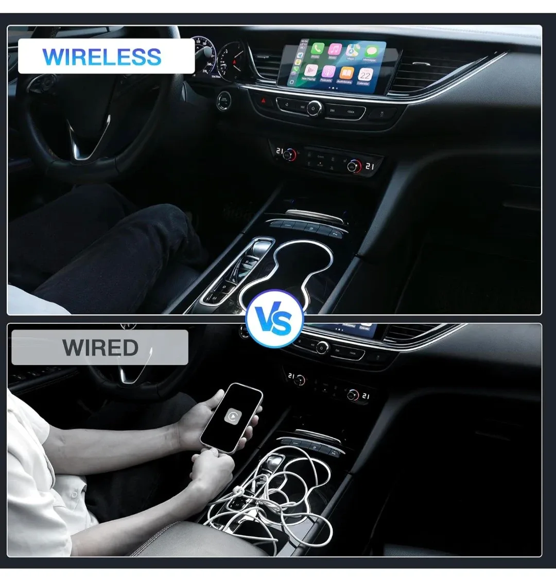 Carabc Wireless CarPlay Adapter - Like New! image indicator(2)