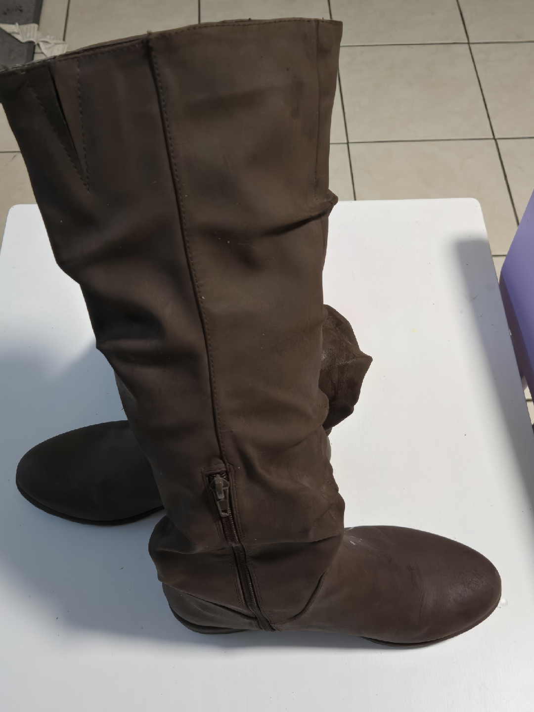 Call It Spring Brown Boots US 7 - photo 2