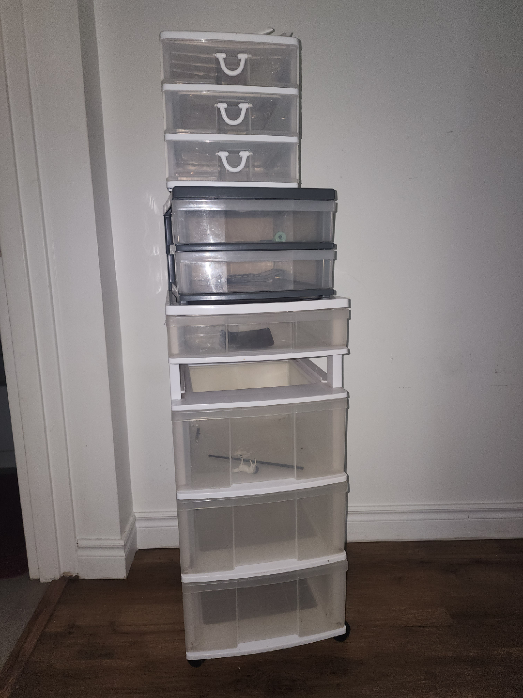 Sterilite 3 Drawer Wide Cart - Pink - photo 2