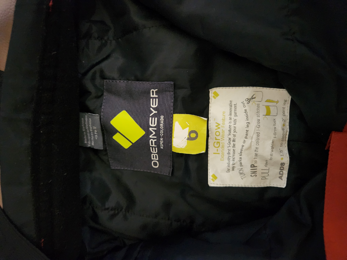 Obermeyer Aspen Colorado Snow Pants - Size 6 - photo 2