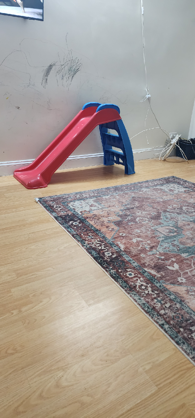 Kids Slide - Red and Blue