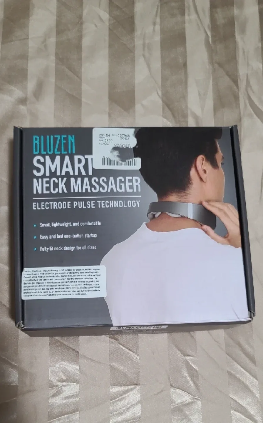 Bluzen Smart Neck Massager - Electrode Pulse Technology image indicator(7)