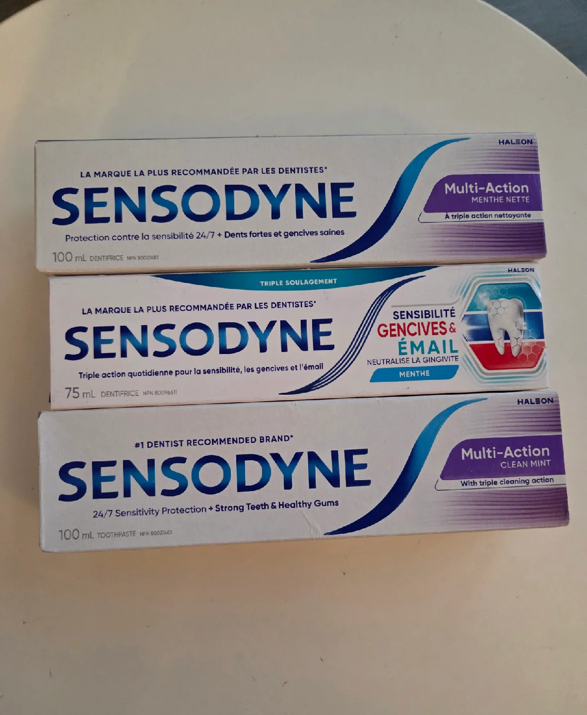 3 x Sensodyne Toothpaste